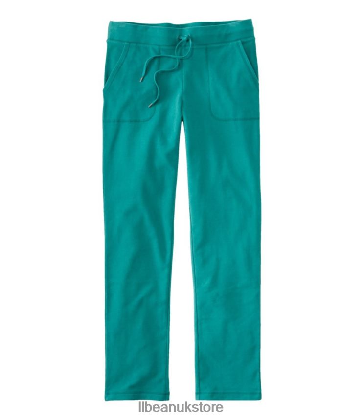 Clothing L.L.Bean Ultrasoft Sweats Warm Teal Women 0VRR662952