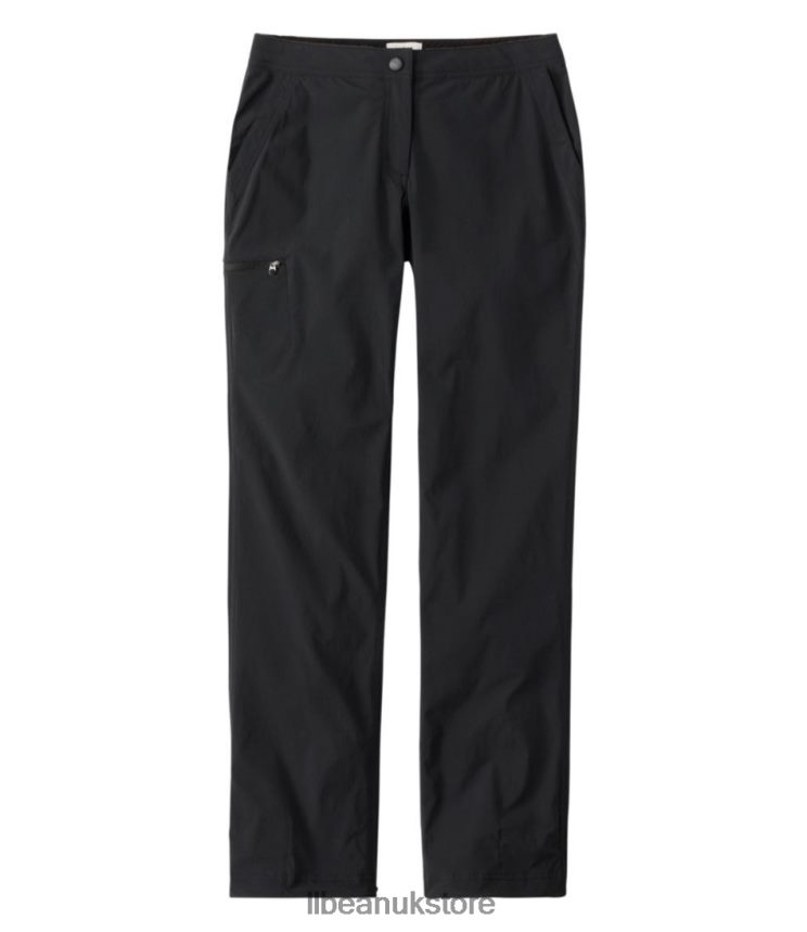 Clothing L.L.Bean Water-Repellent Comfort Trail Pants Black Women 0VRR665679