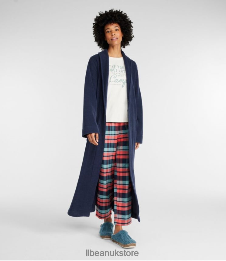 Clothing L.L.Bean Winter Fleece Robe Twilight Women 0VRR666585