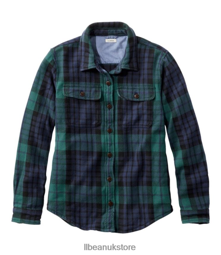 Clothing L.L.Bean 1912 Overshirt Dark Indigo Women 0VRR666446