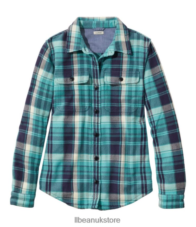 Clothing L.L.Bean 1912 Overshirt Ink Blue Women 0VRR664632