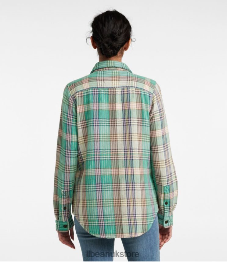 Clothing L.L.Bean 1912 Overshirt Sterling Blue Women 0VRR665704
