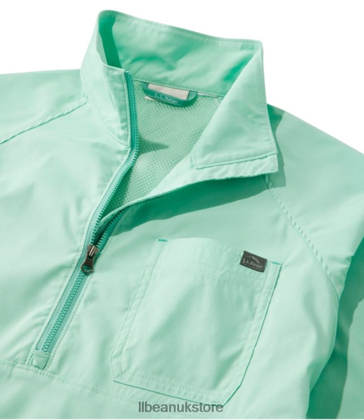Clothing L.L.Bean Everyday SunSmart Woven Shirt Faded Jade Women 0VRR663311