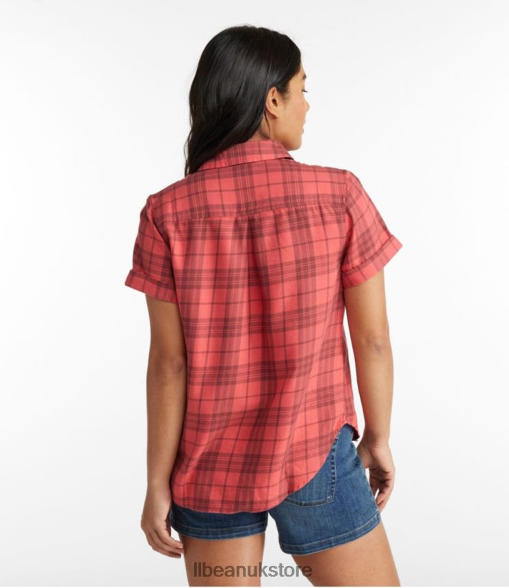 Clothing L.L.Bean Feather-Soft Twill Shirt Goldenrod Women 0VRR663509
