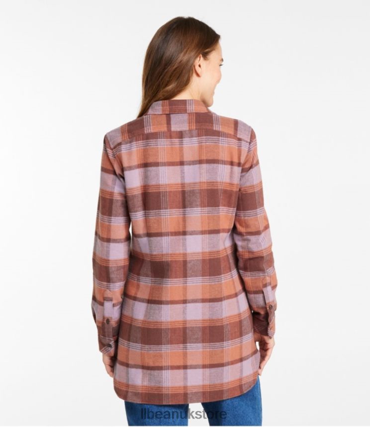 Clothing L.L.Bean Signature Chamois Tunic Fiery Red Women 0VRR666648