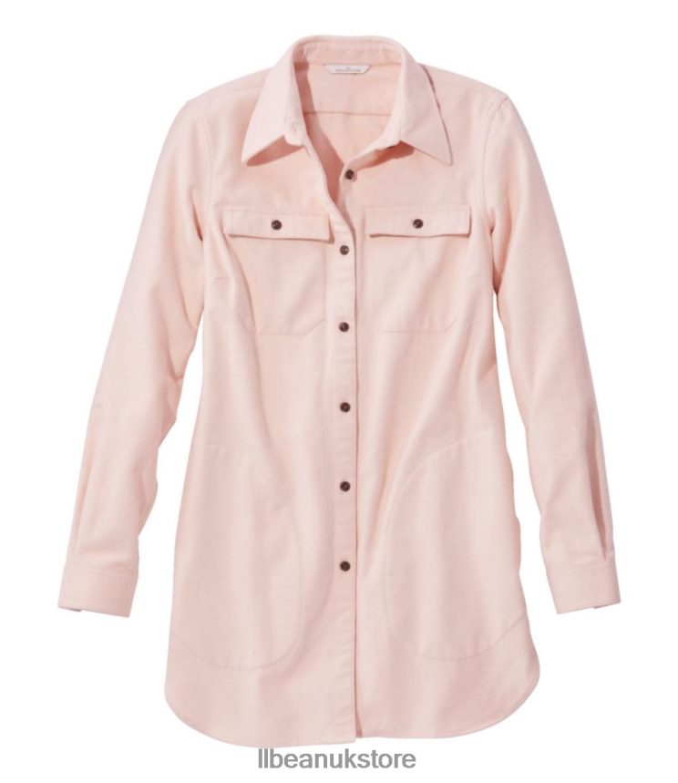 Clothing L.L.Bean Signature Chamois Tunic Woodrose Women 0VRR66737