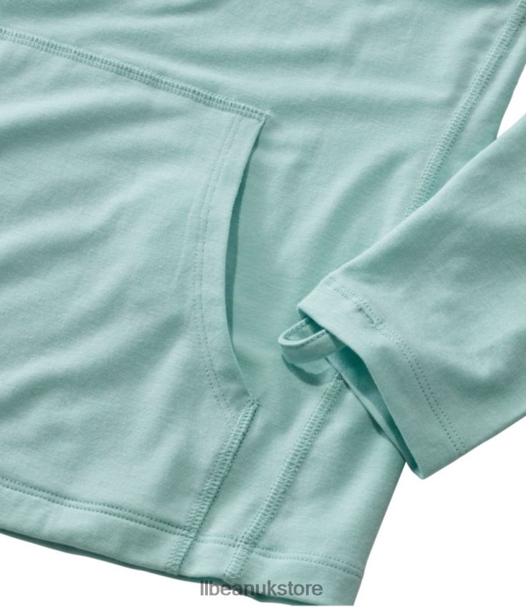 Clothing L.L.Bean Tropicwear Comfort Crew Fern Women 0VRR664885
