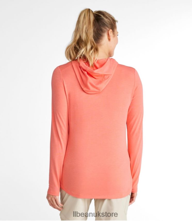 Clothing L.L.Bean Tropicwear Comfort Hoodie Fern Women 0VRR665258