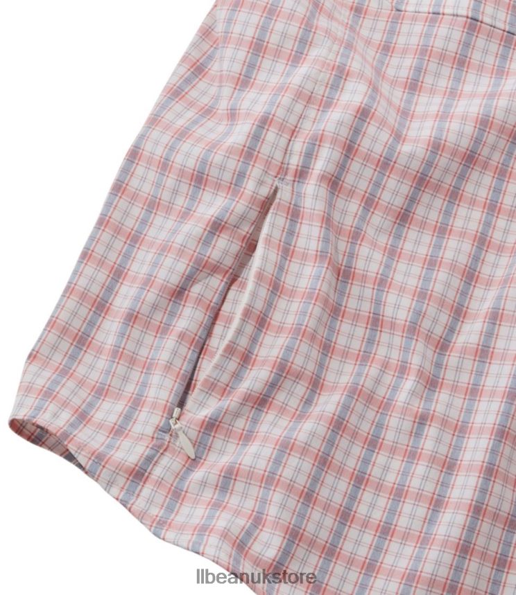 Clothing L.L.Bean Tropicwear Pro Stretch Shirt Mid-Blue Women 0VRR66520