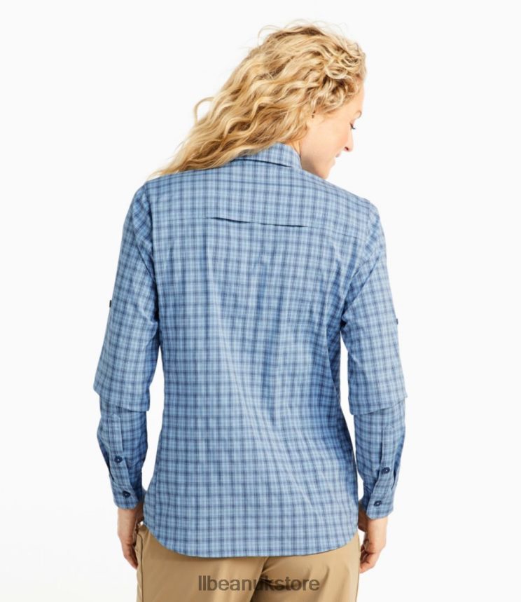 Clothing L.L.Bean Tropicwear Pro Stretch Shirt Sunlit Coral Women 0VRR663390