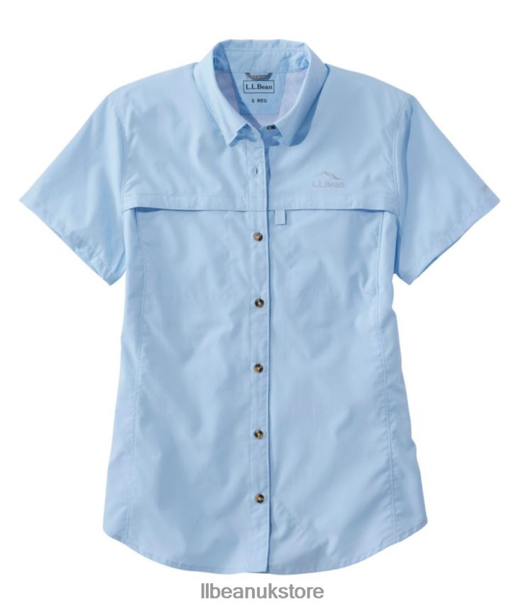 Clothing L.L.Bean Tropicwear Shirt Lapis Quartz Women 0VRR664764