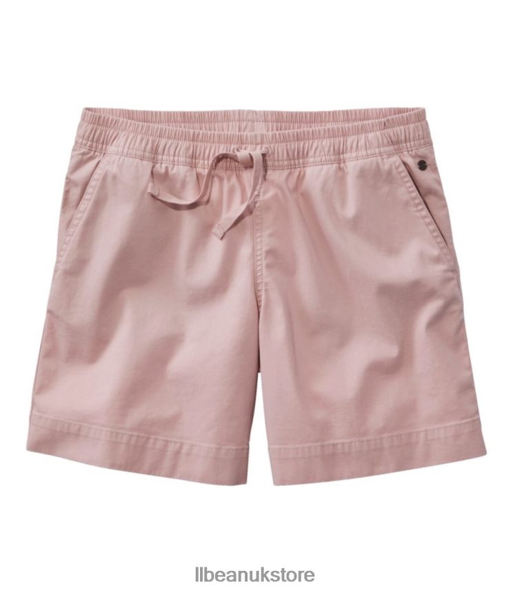 Clothing L.L.Bean Lakewashed Dock Shorts Muted Rose Women 0VRR663165