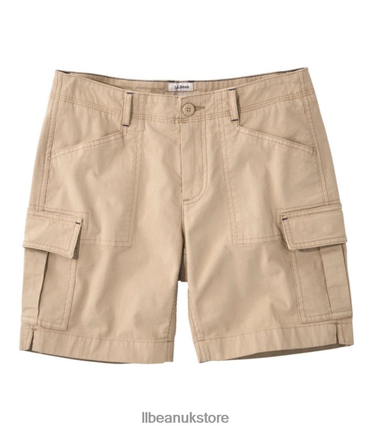 Clothing L.L.Bean Stretch Canvas Cargo Shorts Boulder Women 0VRR66201
