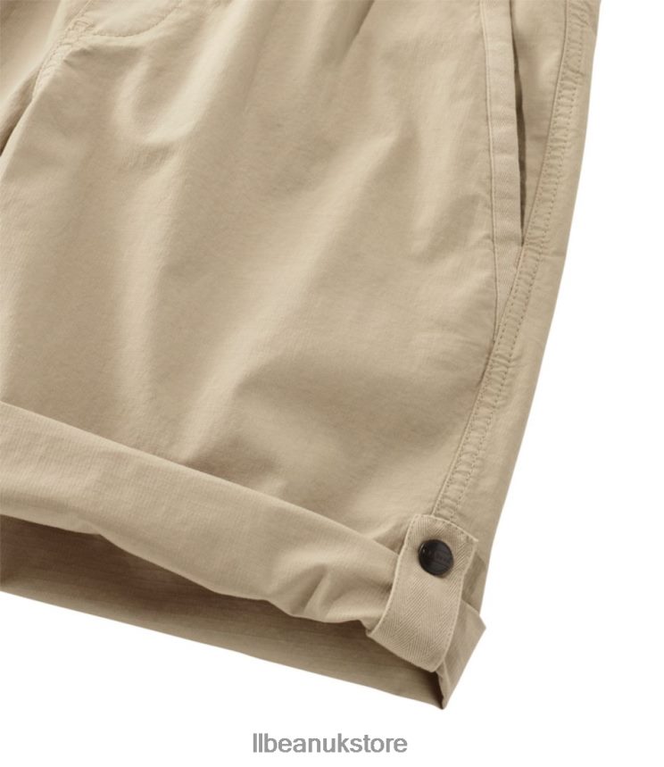 Clothing L.L.Bean Stretch Ripstop Pull-On Shorts Carbon Navy Women 0VRR663114