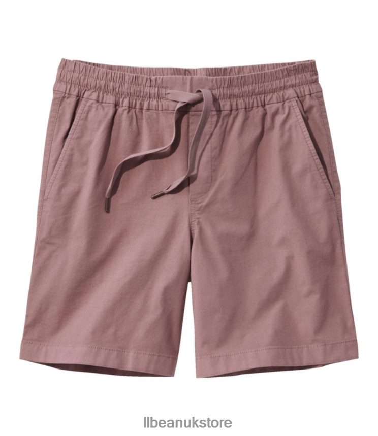 Clothing L.L.Bean Stretch Ripstop Pull-On Shorts Smoky Mauve Women 0VRR663106