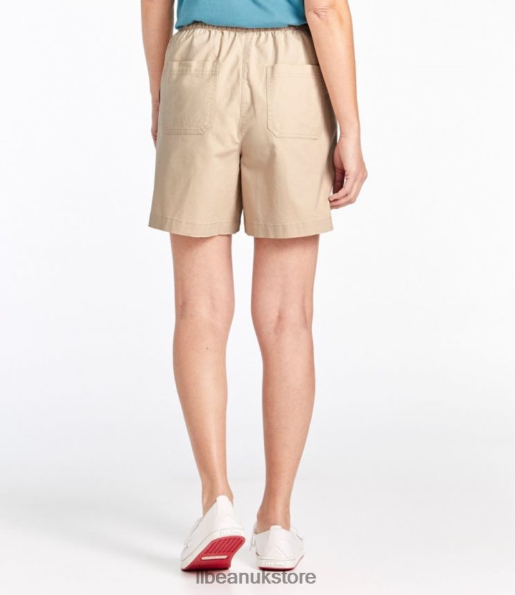 Clothing L.L.Bean Sunwashed Shorts Mineral Red Women 0VRR666487