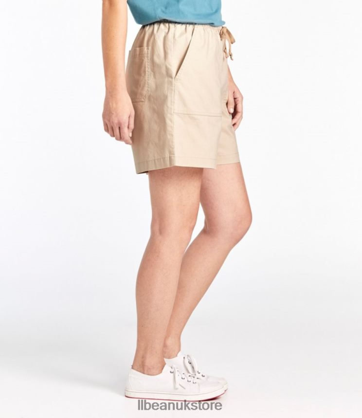 Clothing L.L.Bean Sunwashed Shorts Mineral Red Women 0VRR666487