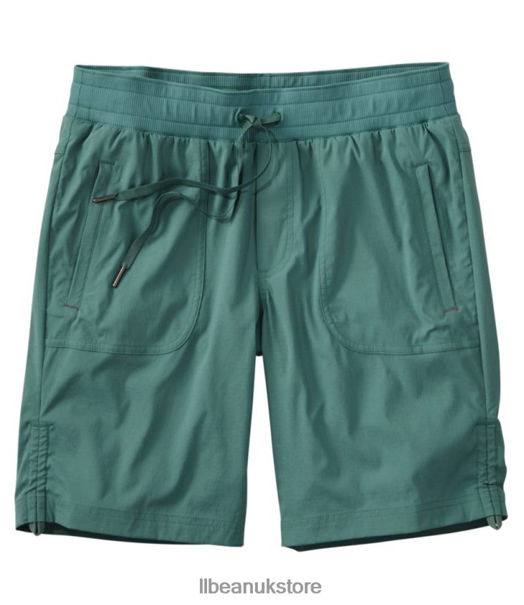 Clothing L.L.Bean Vista Camp Bermuda Shorts Soft Spruce Women 0VRR663098