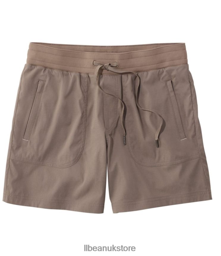 Clothing L.L.Bean Vista Camp Shorts Toasted Almond Women 0VRR666485