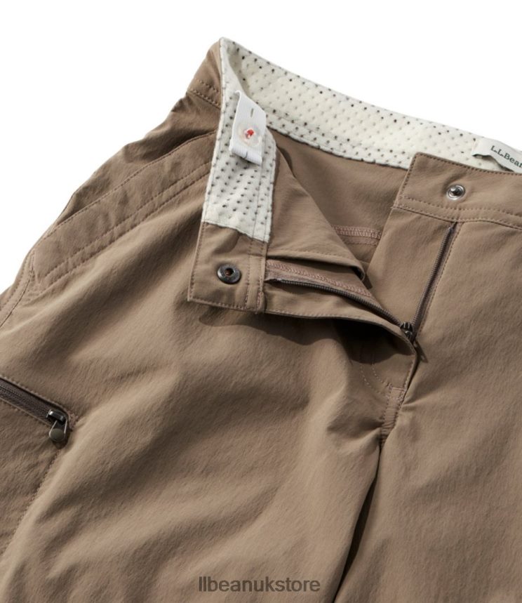 Clothing L.L.Bean Water-Repellent Comfort Trail Shorts Ash Women 0VRR664747
