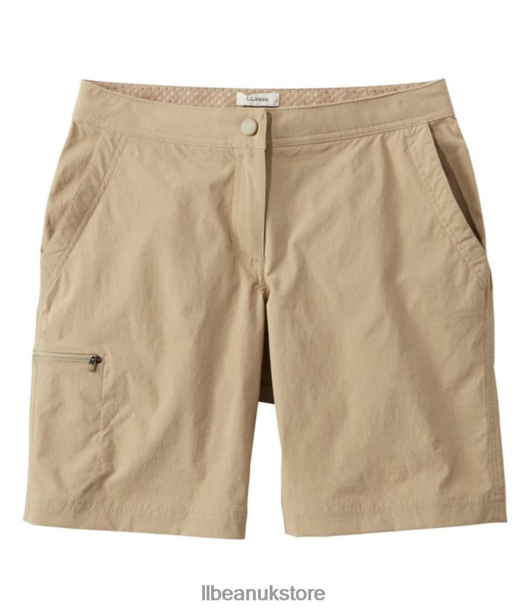Clothing L.L.Bean Water-Repellent Comfort Trail Shorts Coastal Dune Women 0VRR663138