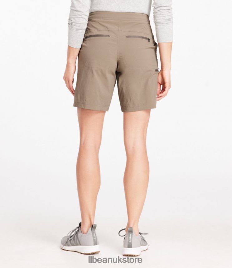 Clothing L.L.Bean Water-Repellent Comfort Trail Shorts Coastal Dune Women 0VRR663138