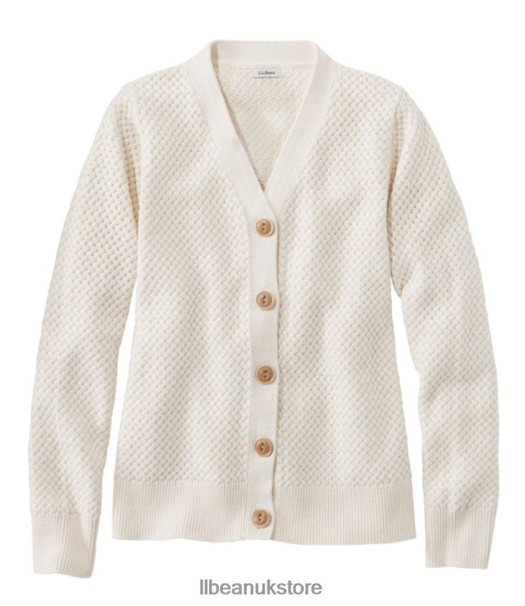 Clothing L.L.Bean Basketweave Sweater Sea Salt Women 0VRR663510