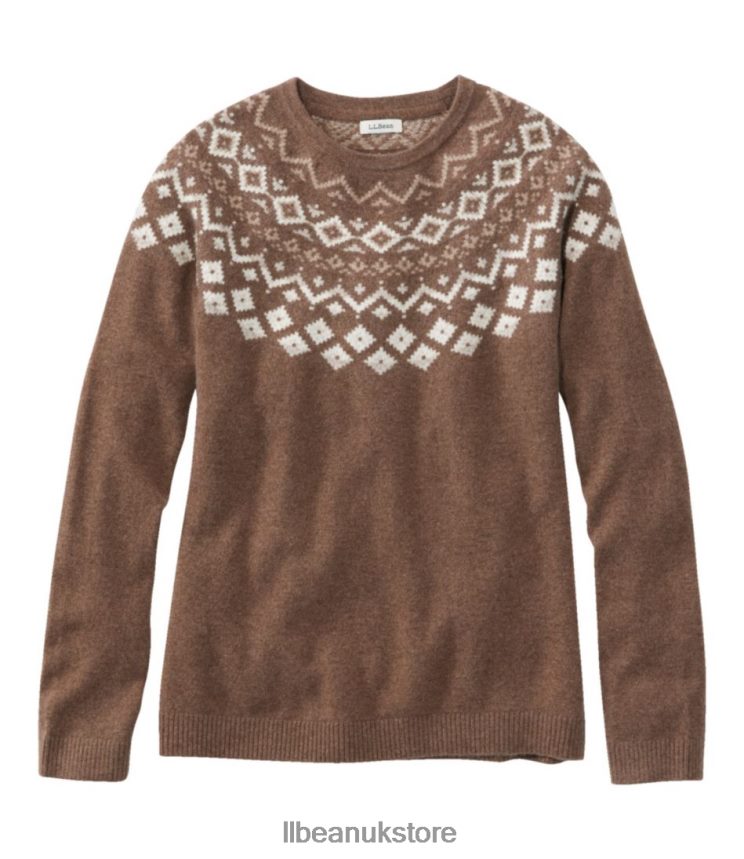 Clothing L.L.Bean Classic Cashmere Sweater Undyed Women 0VRR663554
