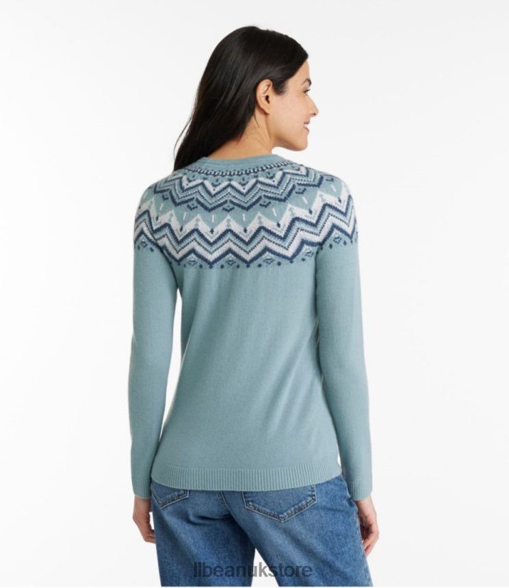 Clothing L.L.Bean Classic Cashmere Sweater Undyed Women 0VRR663554