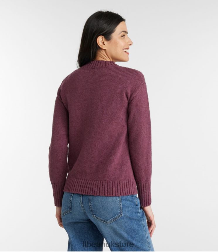 Clothing L.L.Bean Cotton Ragg Sweater Bay Tan Fair Isle Women 0VRR66112