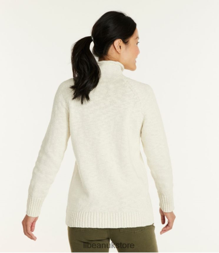 Clothing L.L.Bean Cotton Ragg Sweater Darkest Gray Women 0VRR665927