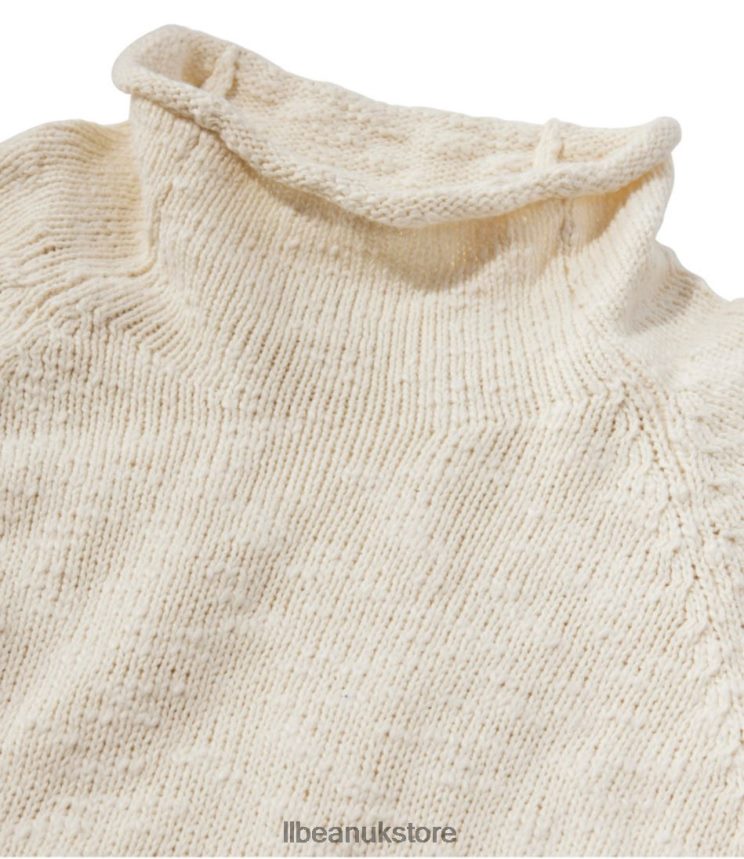 Clothing L.L.Bean Cotton Ragg Sweater Darkest Gray Women 0VRR665927