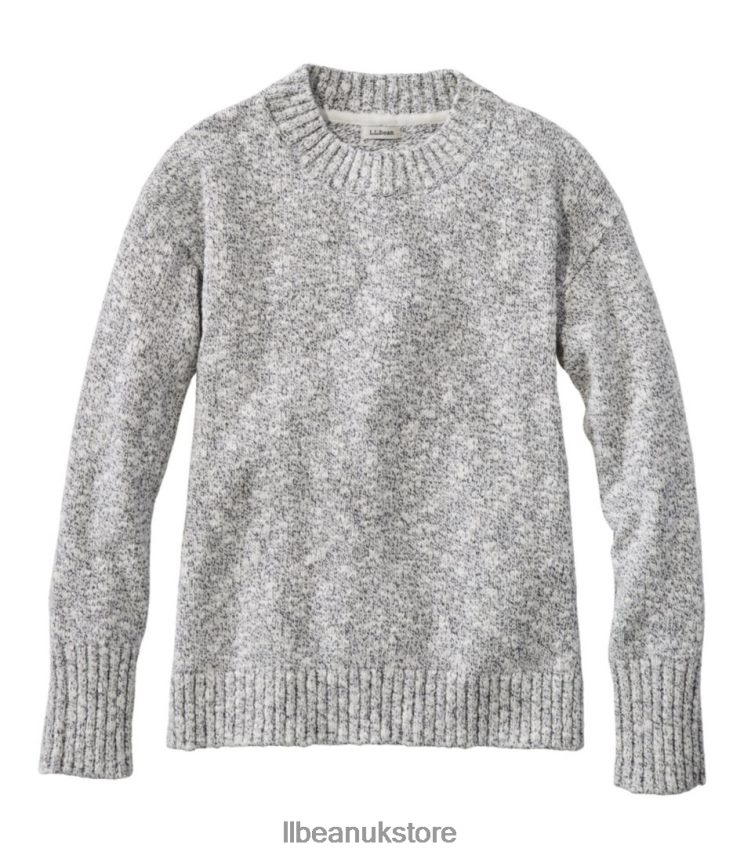 Clothing L.L.Bean Cotton Ragg Sweater Natural Women 0VRR663020