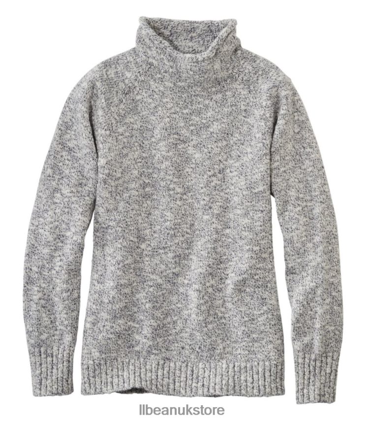Clothing L.L.Bean Cotton Ragg Sweater Oatmeal Women 0VRR663356