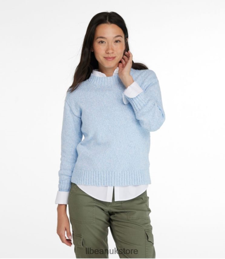 Clothing L.L.Bean Cotton Ragg Sweater Saddle Women 0VRR66100