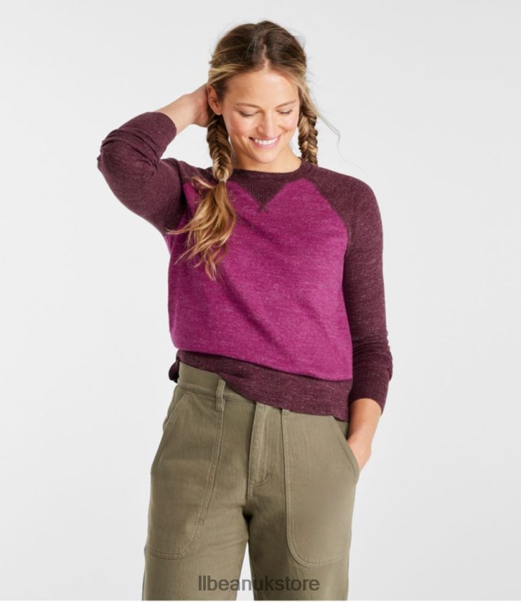 Clothing L.L.Bean Organic Cotton Slub Sweater Dusty Olive Women 0VRR663034
