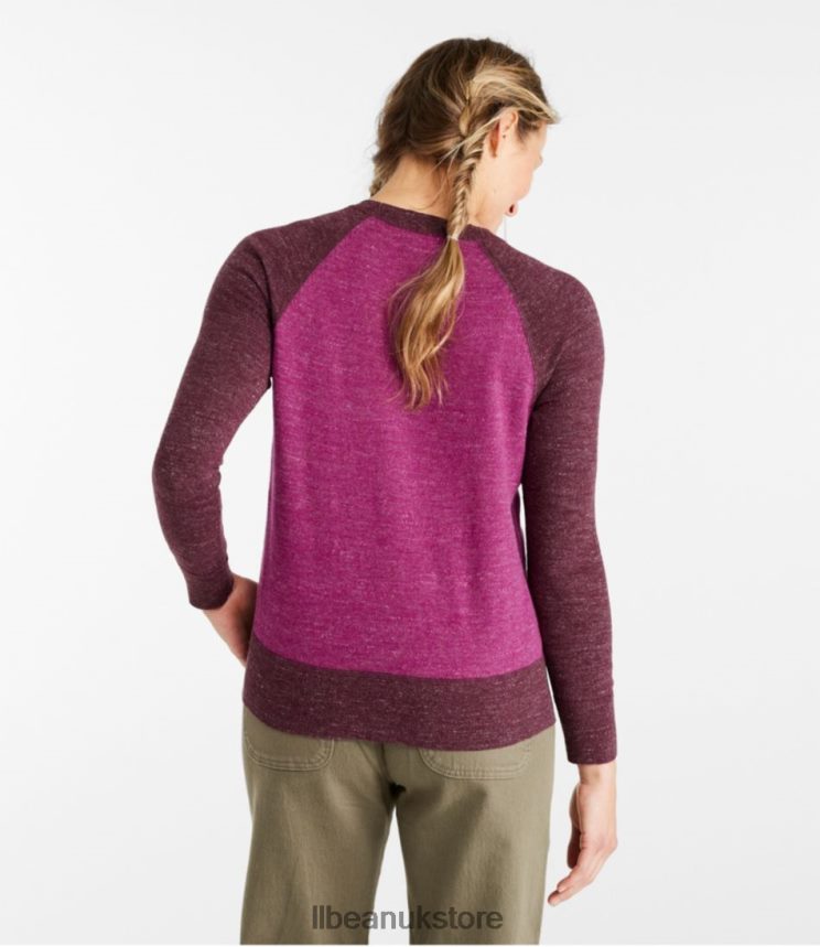 Clothing L.L.Bean Organic Cotton Slub Sweater Dusty Olive Women 0VRR663034
