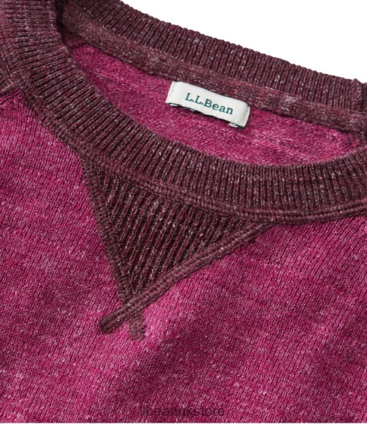 Clothing L.L.Bean Organic Cotton Slub Sweater Dusty Olive Women 0VRR663034