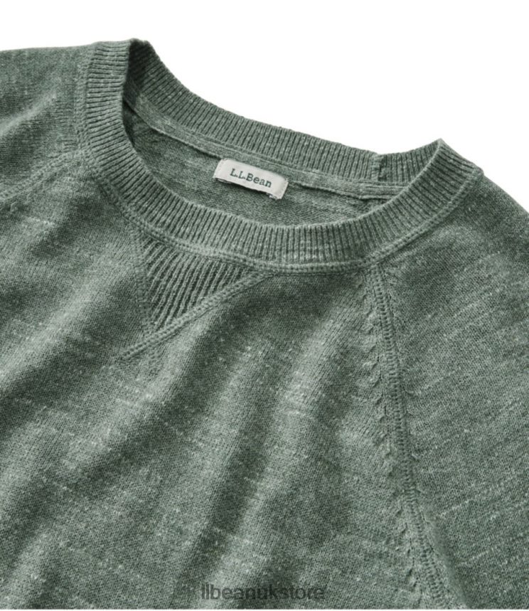 Clothing L.L.Bean Organic Cotton Slub Sweater Rose Wash Women 0VRR664736