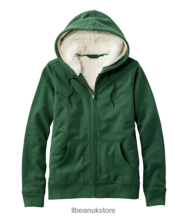 Clothing L.L.Bean 1912 Sweatshirt Camp Green Women 0VRR66734
