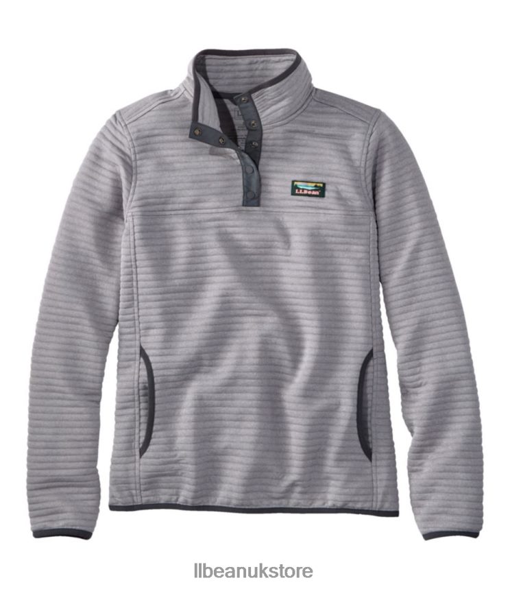 Clothing L.L.Bean Airlight Knit Pullover Quarry Gray Heather Women 0VRR665671