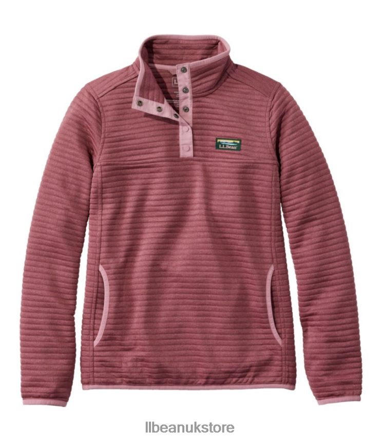 Clothing L.L.Bean Airlight Knit Pullover Red Wine Heather Women 0VRR6633