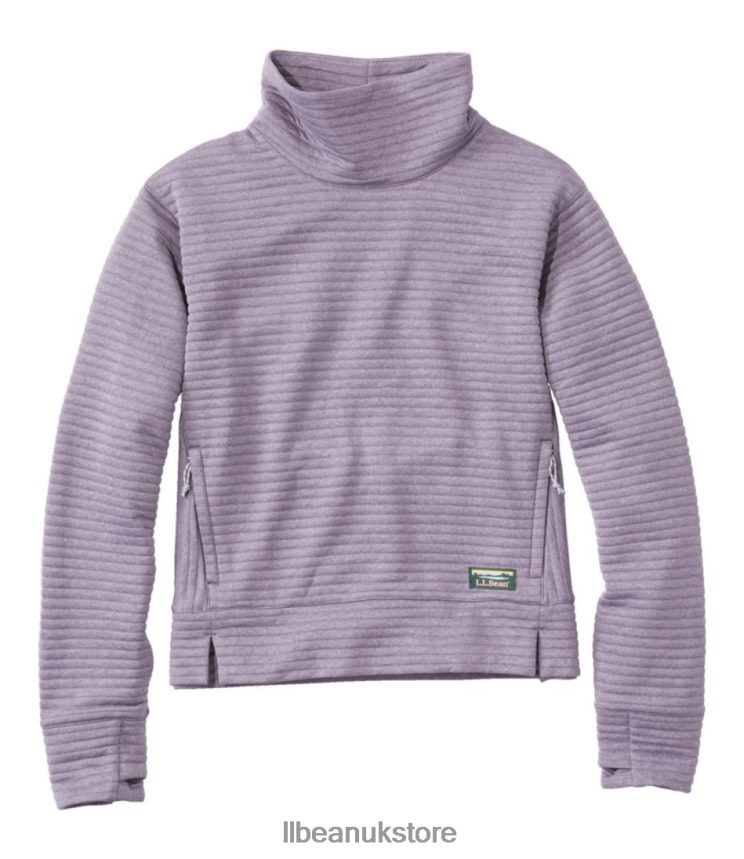 Clothing L.L.Bean Airlight Pullover Dark Periwinkle Women 0VRR66453