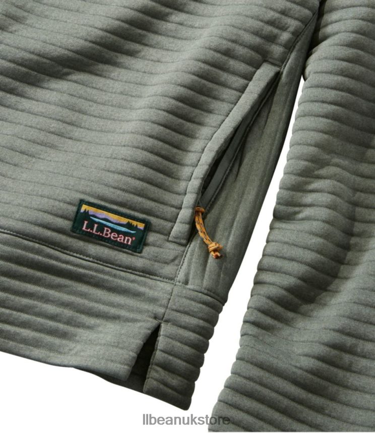 Clothing L.L.Bean Airlight Pullover Malibu Blue Heather Women 0VRR666592