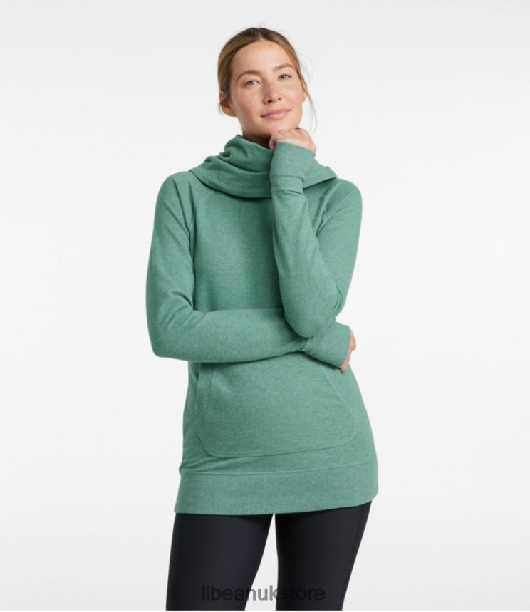 Clothing L.L.Bean Cozy Pullover Deep Port Heather Women 0VRR665699