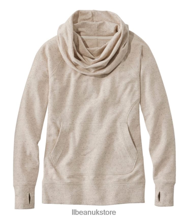 Clothing L.L.Bean Cozy Pullover Gray Birch Heather Women 0VRR666441