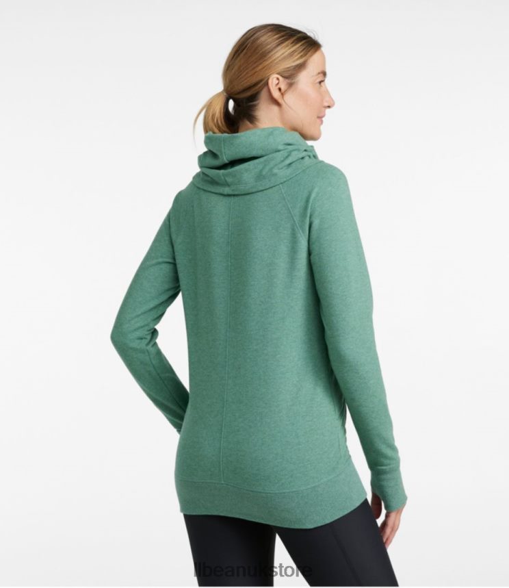 Clothing L.L.Bean Cozy Pullover Gray Birch Heather Women 0VRR666441