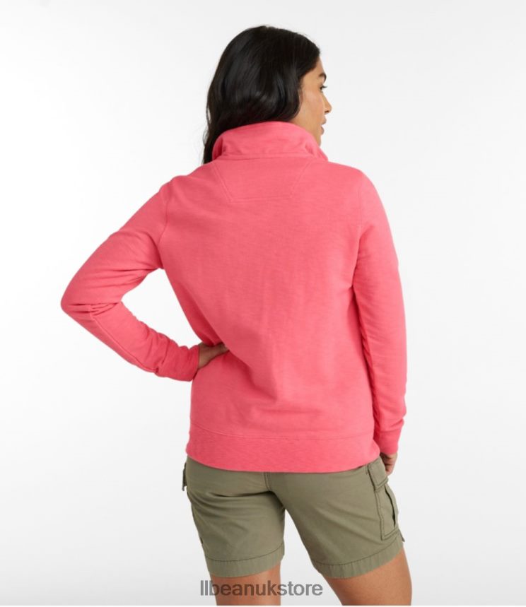Clothing L.L.Bean Organic Cotton Sweatshirt Rustic Blue Women 0VRR663198