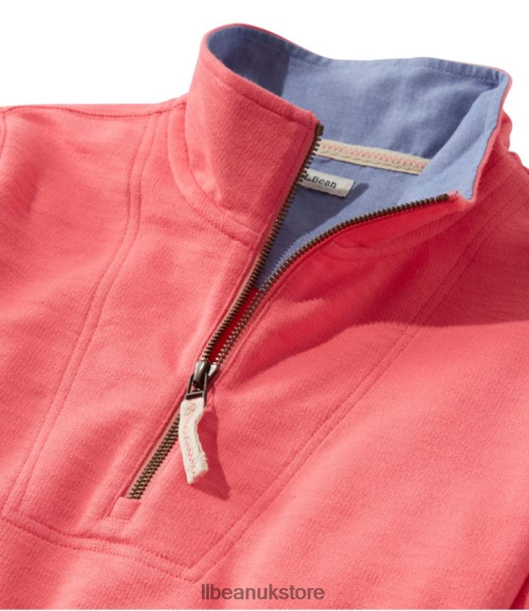 Clothing L.L.Bean Organic Cotton Sweatshirt Rustic Blue Women 0VRR663198