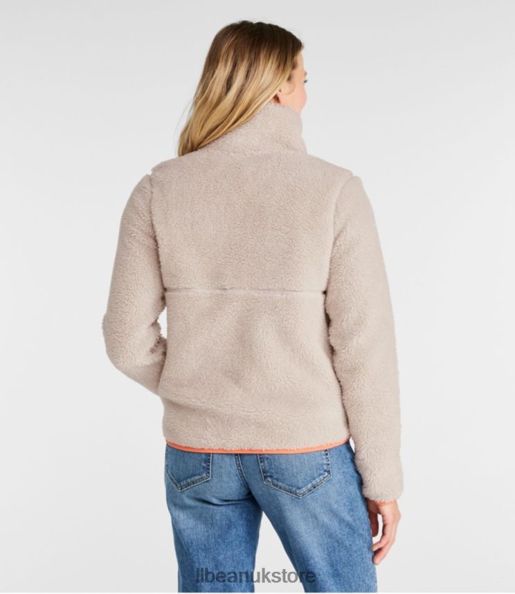 Clothing L.L.Bean Sherpa Fleece Pullover Black Women 0VRR666601